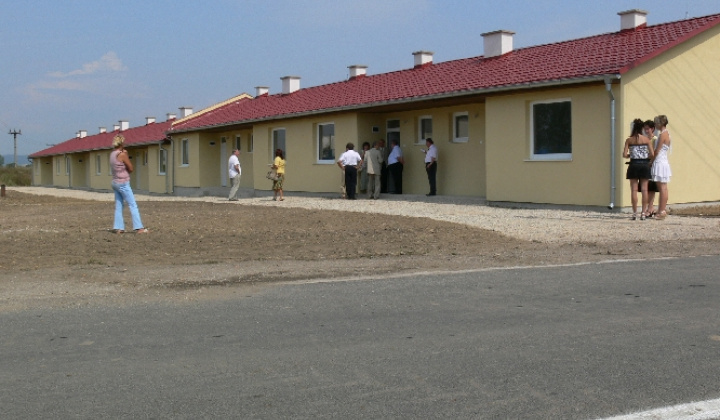 Kolaudácia : Nájomné byty s nižším štandardom , 27.08.2009