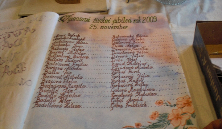 Deň dôchodcov, 25.11.2009